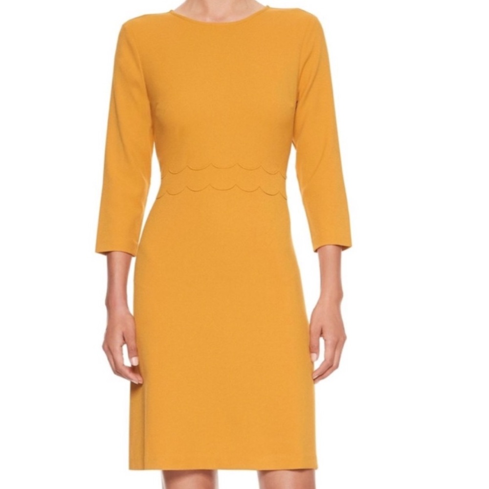 Banana Republic Golden Long Sleeve Dress
